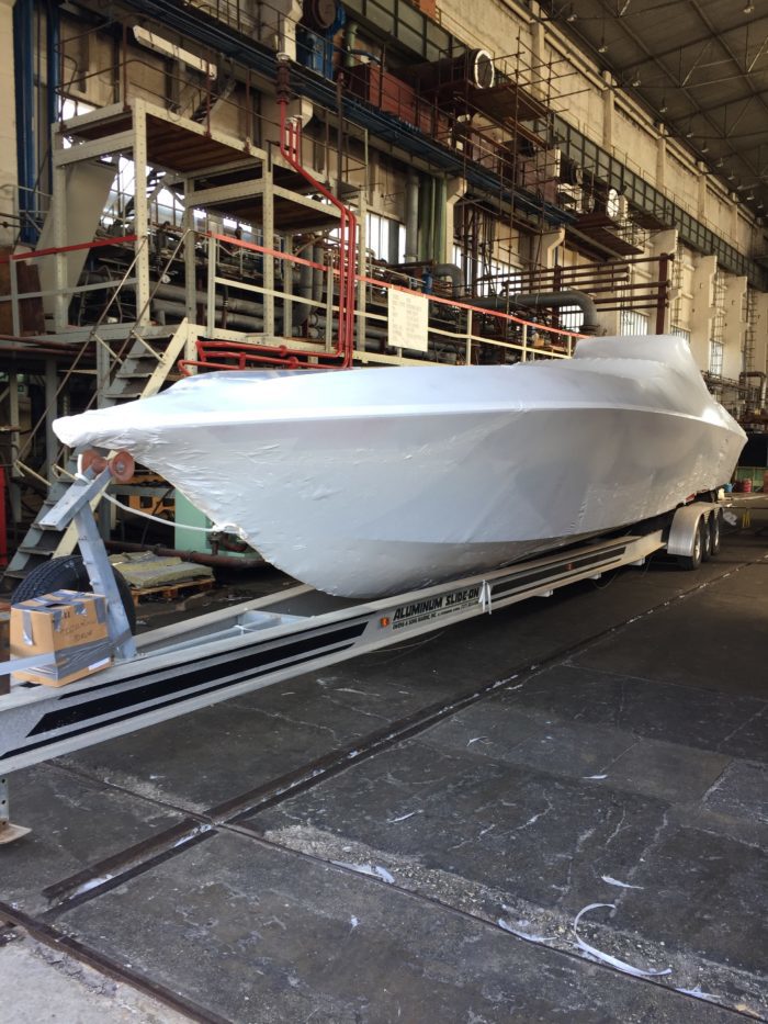 Shrink wrap boat protection for winter in Croatia or Europe